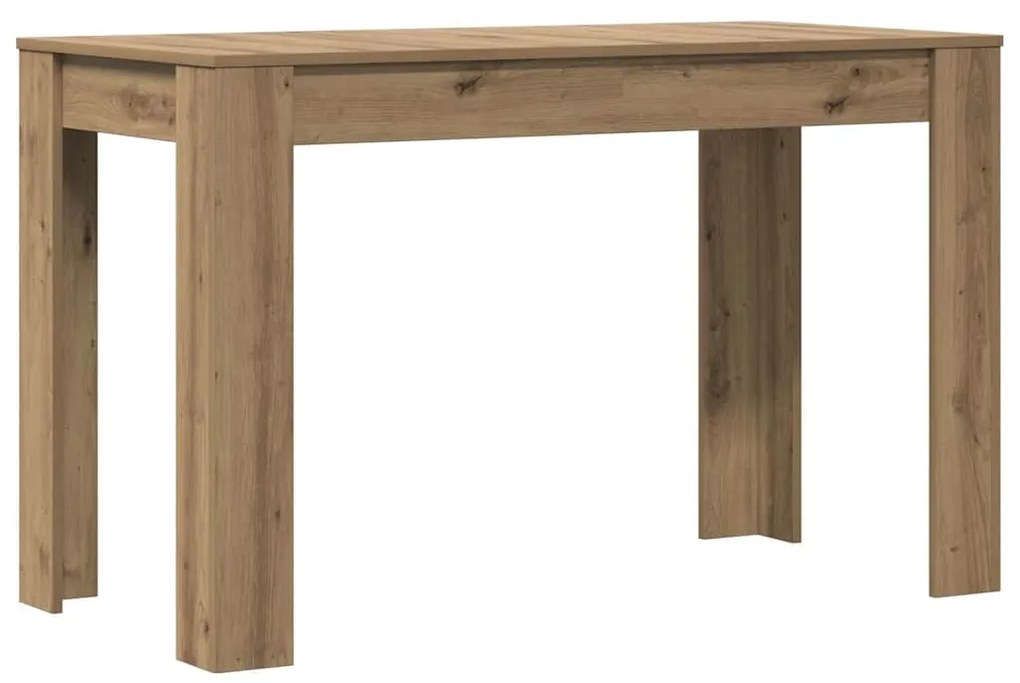 855841 vidaXL Трапезна маса Artisan Oak 120x60x76 cm Инженерна дървесина