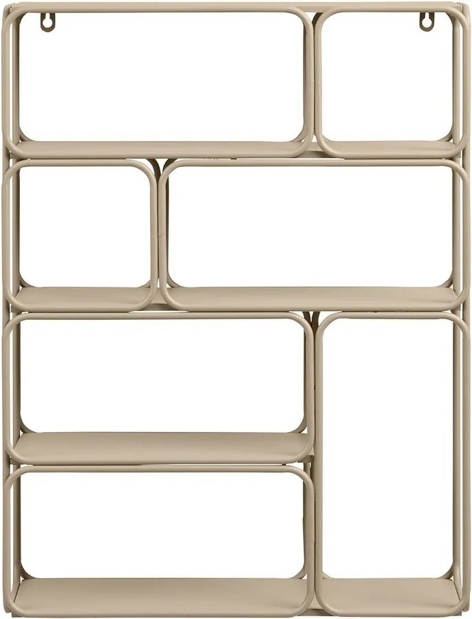 Бежов на няколко нива метален стенен рафт 48 cm Lanciano – House Nordic