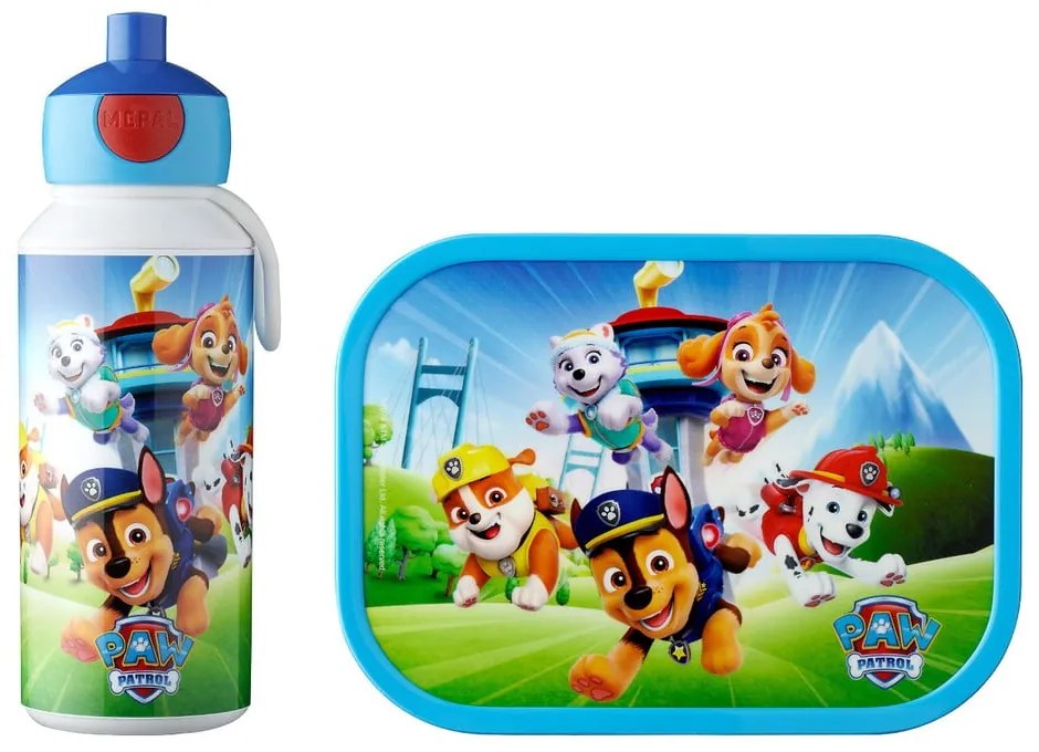 Детска кутия за храна с бутилка Paw patrol pups – Mepal