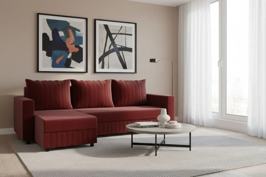 Ъглов диван Retiro-Mporntw