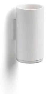 Бяла висяща чаша за четки за зъби Rim - Zone