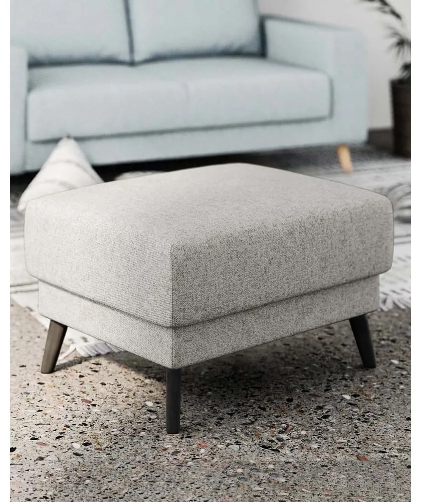 Кремава табуретка за крака Fynn - Ghado