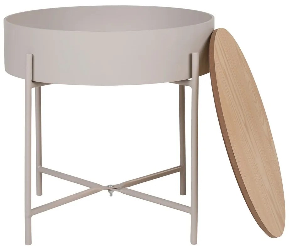 Метална кръгла странична масичка ø 40 cm Sisco – House Nordic