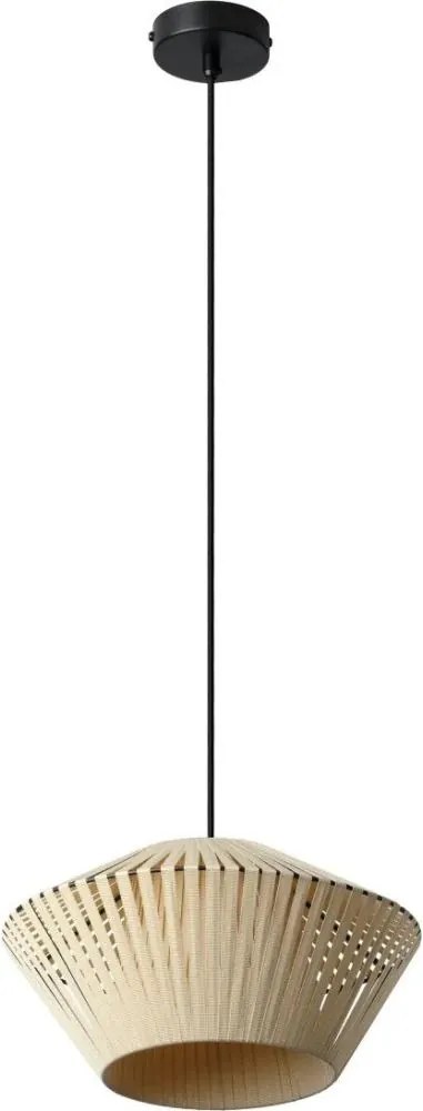 Osram - Пендел на кабел DECOR STRIPES 1xE27/10W/230V диам. 30,5 см бежов