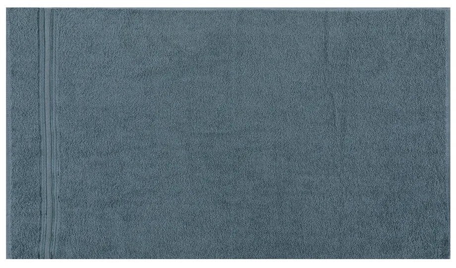 Сини памучни кърпи и хавлии за баня в комплект от 2 Dora - Foutastic