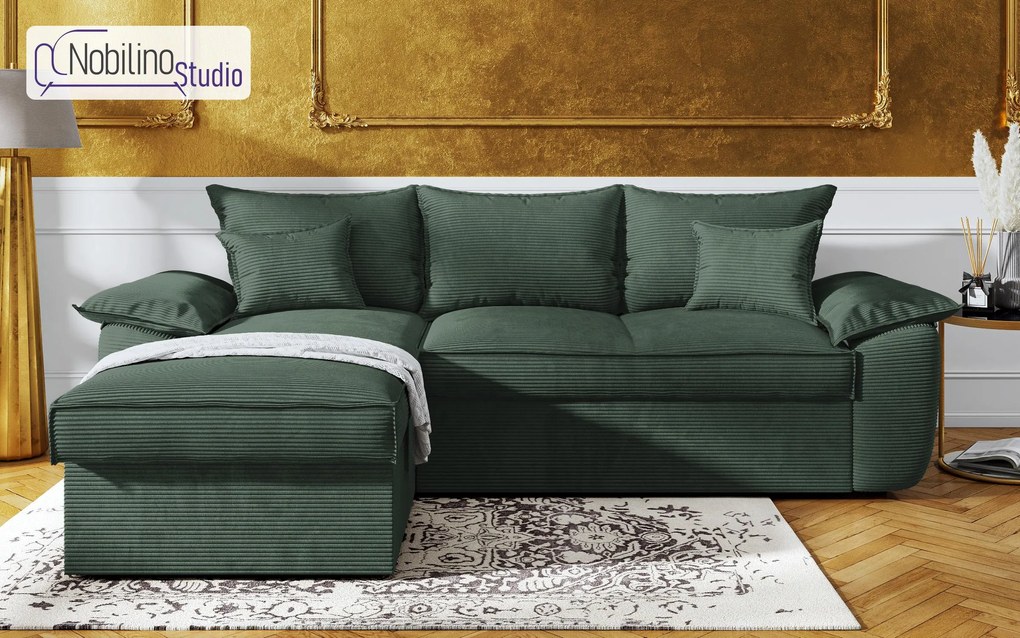 Разтегателен ъглов диван Елзас