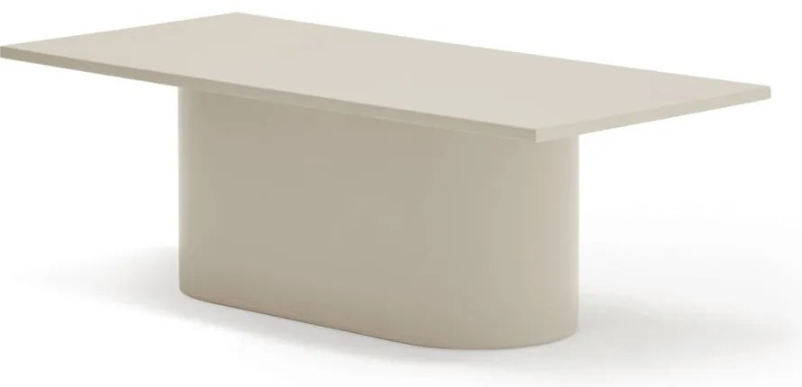 Кремава масичка за кафе 50x111 cm Totem – Teulat