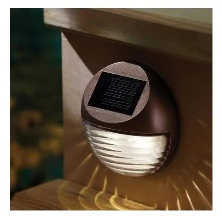 LED соларна лампа 2xLED/0,12W/1,2V 300mAh 6500K IP44