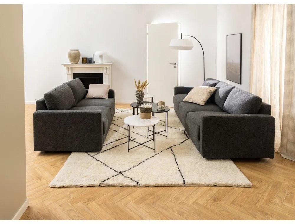 Кръгла странична масичка с мраморна плоча ø 42 cm Avila – Actona