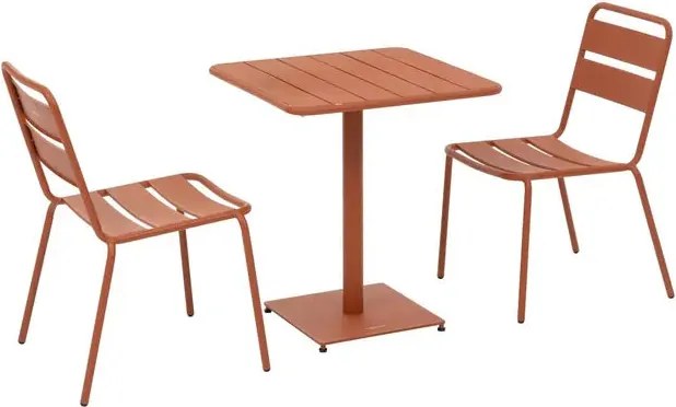 Градинска квадратна маса Hesperide Phuket - Бежов