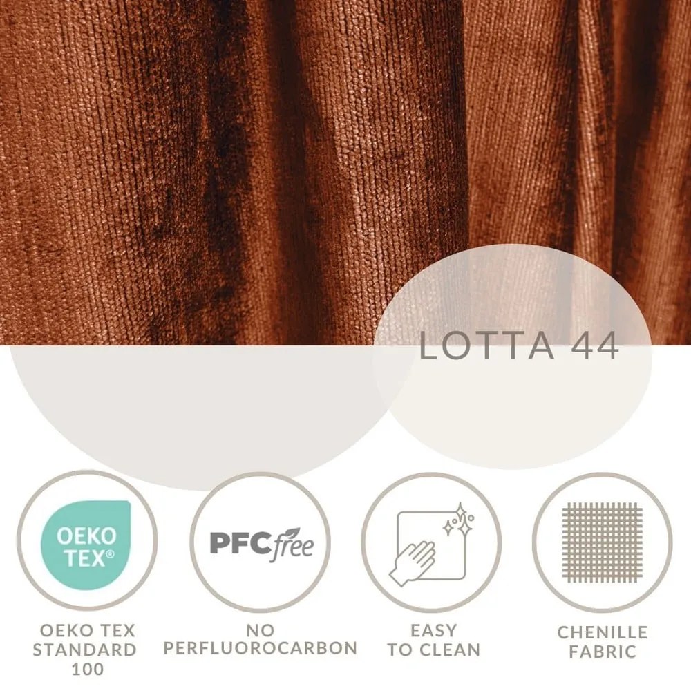 Двойно легло 180x200 cm тапицирано с място за съхранение с включена подматрачна рамка тухлен Etero – Maison de Rêve