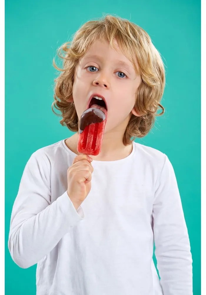 Силиконови форми за сладолед в комплект от 4 бр. – Lékué