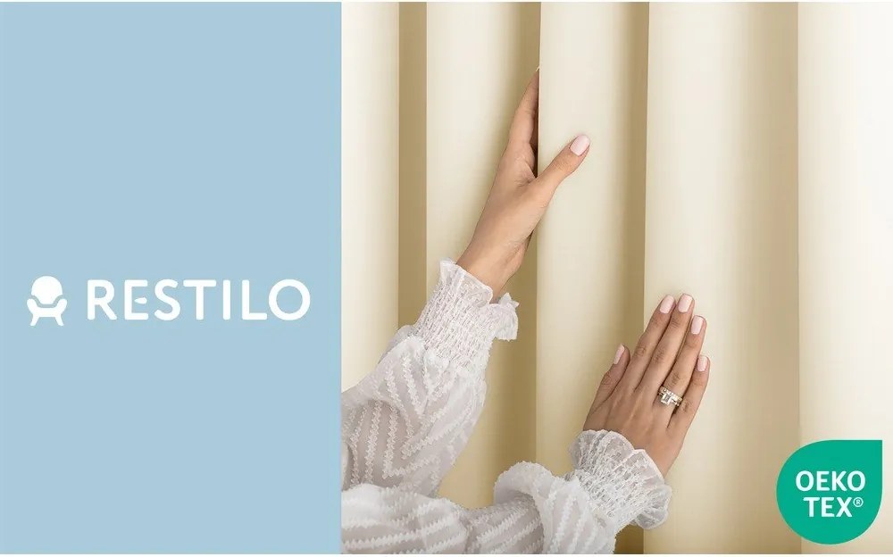 Dimout перде в цвят слонова кост 140x270 cm Carli – Restilo