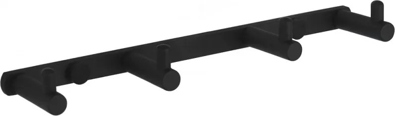 Mexen четворна кука за кърпа, черна - 709164-70