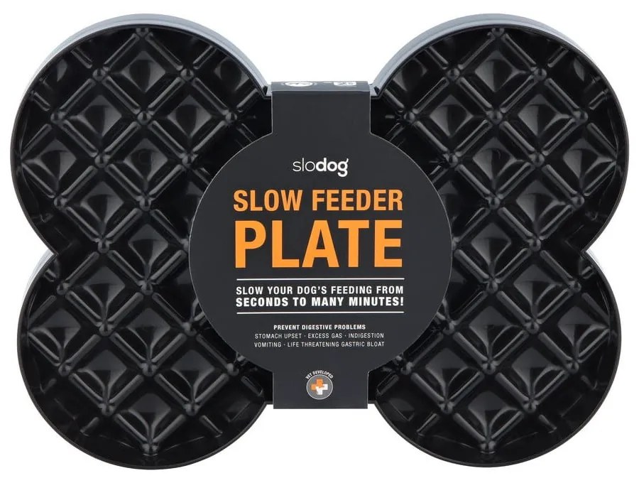 Купа за преглъщане SloDog Black - LickiMat