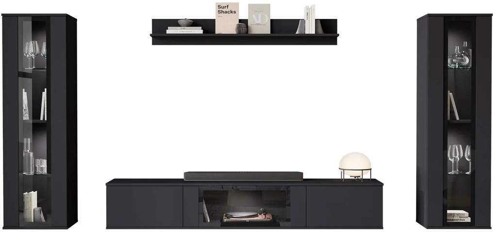 Комплект за Всекидневна Каро-Черен