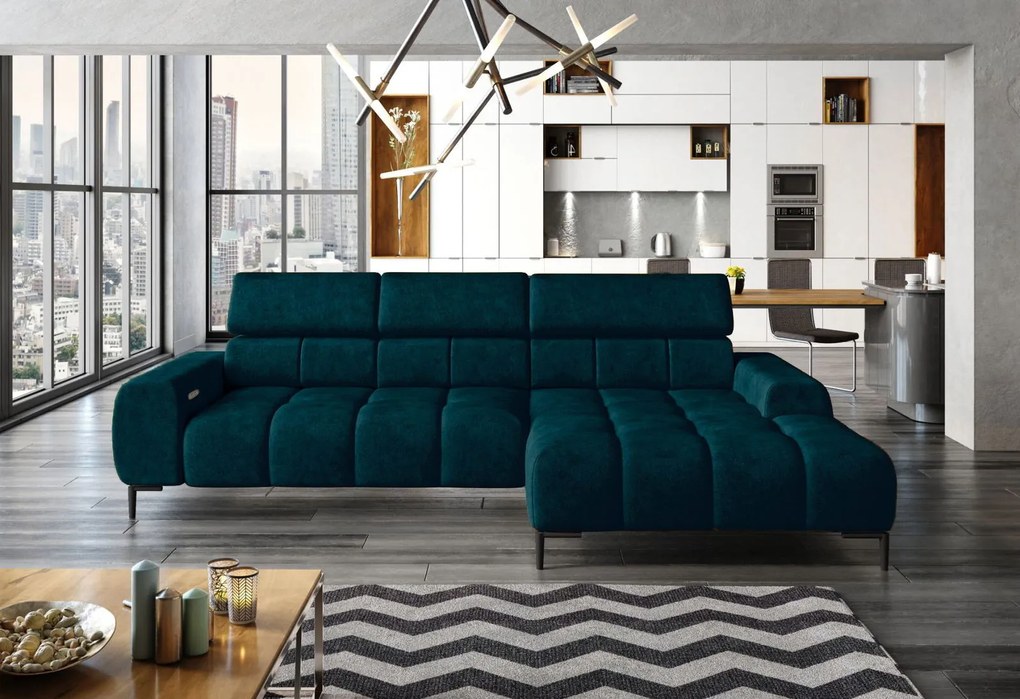 Ъглов диван Pallase mini-Right-Green