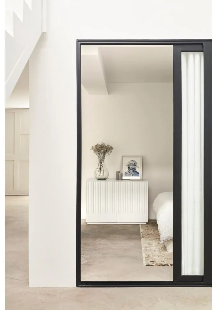 Бял нисък скрин с чекмеджета 100x70 cm Doric - Teulat