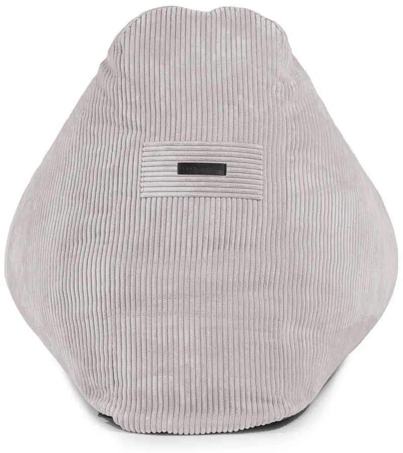 Лилав пуф от рипсено кадифе Snug 100 – SLOWDOWN