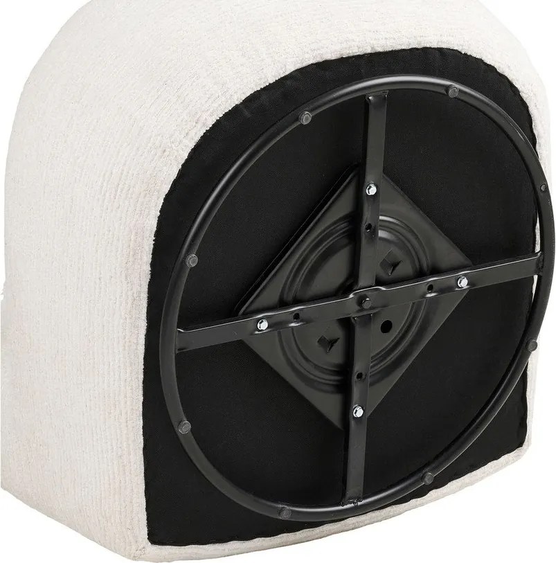 Кремаво въртящо се кресло Milo – House Nordic