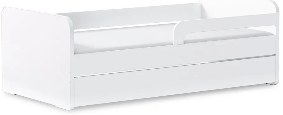 Бяло детско легло 80x160 cm с включен матрак/с включена подматрачна рамка Duuli – ELTAP