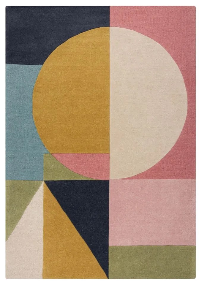 Ръчно изработен вълнен килим 160x230 cm Esre Bright – Flair Rugs