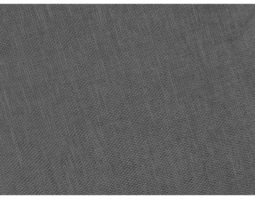 Тъмносив сгъваем/с място за съхранение ъглов диван (десен ъгъл/L форма) Fuji – Bobochic Paris