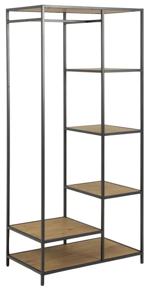 Закачалка SARON дъб/черно