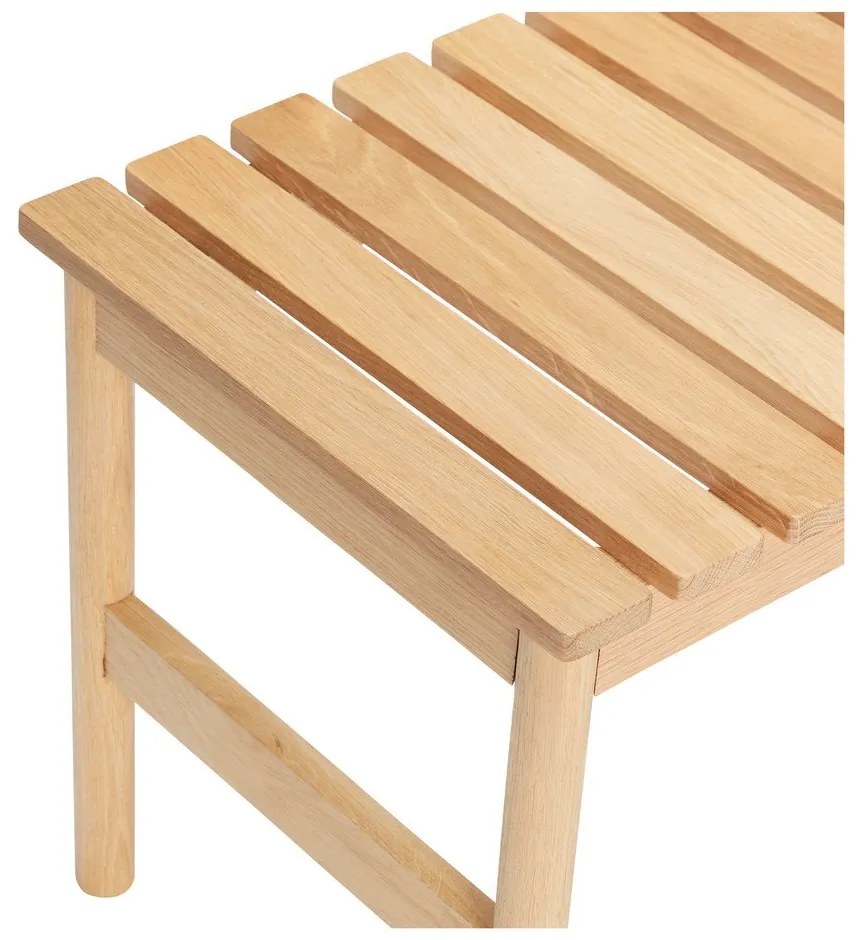 Светлокафява пейка Row – Hübsch