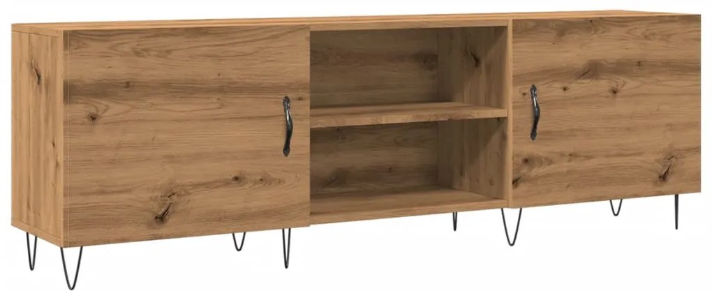 857327 vidaXL ТВ шкаф Artisan Oak 150x30x50 cm Инженерна дървесина