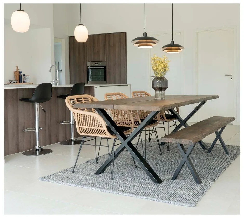 Комплект от 2 градински стола от изкуствен ратан Trieste - House Nordic