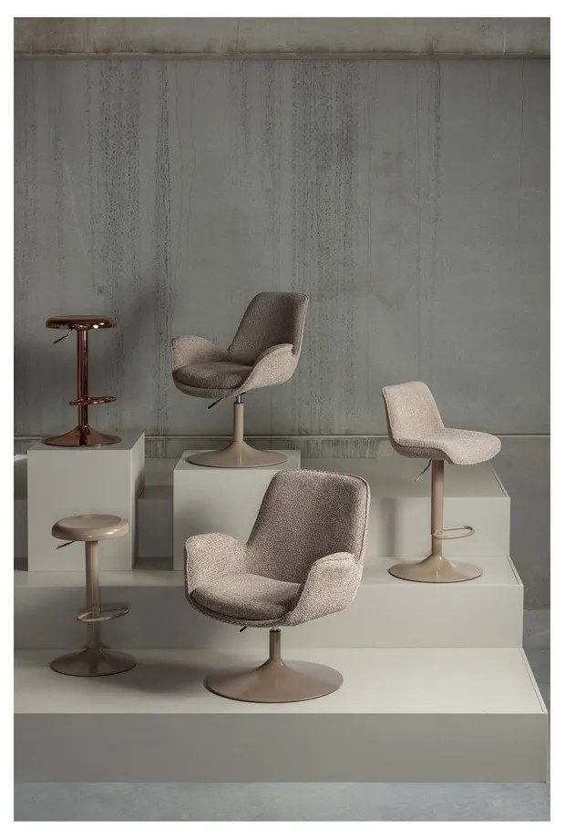 Бежово кресло с регулируема височина на седалката Marten – WOOOD