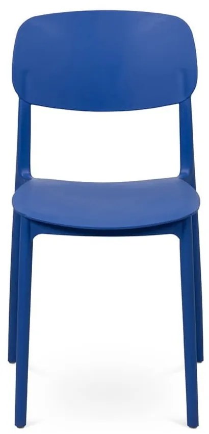 Син пластмасов градински стол Hébé – Bonami Essentials