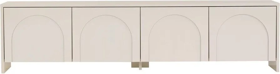 Кремава маса за телевизор 180x45x32 cm Aurelia – Kalune Design