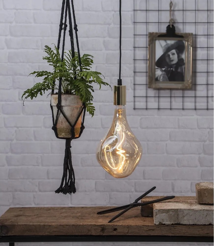 Декоративна топла LED крушка с възможност за димиране E27, 4 W Industrial - Star Trading