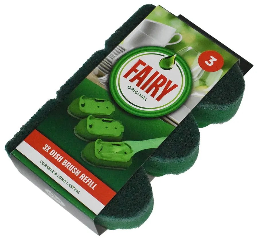 Резервни гъби за четка за съдове в комплект Fairy – Addis