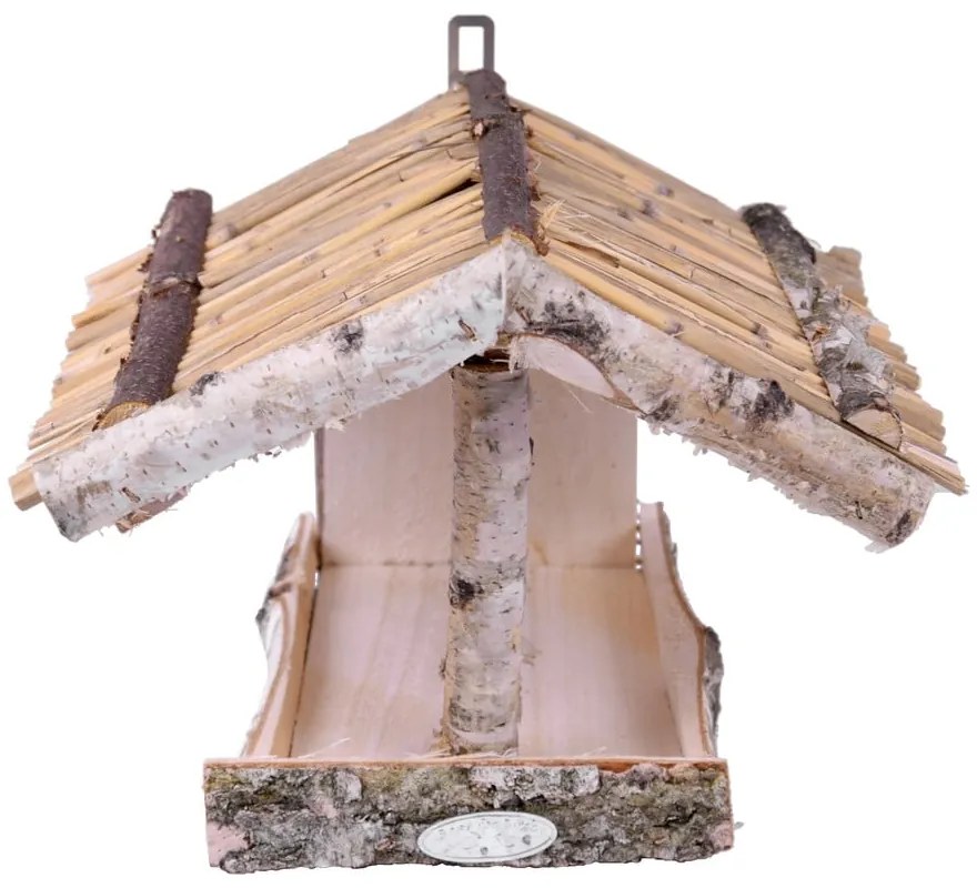 Дървена стенна хранилка за птици, височина 24,5 cm - Esschert Design