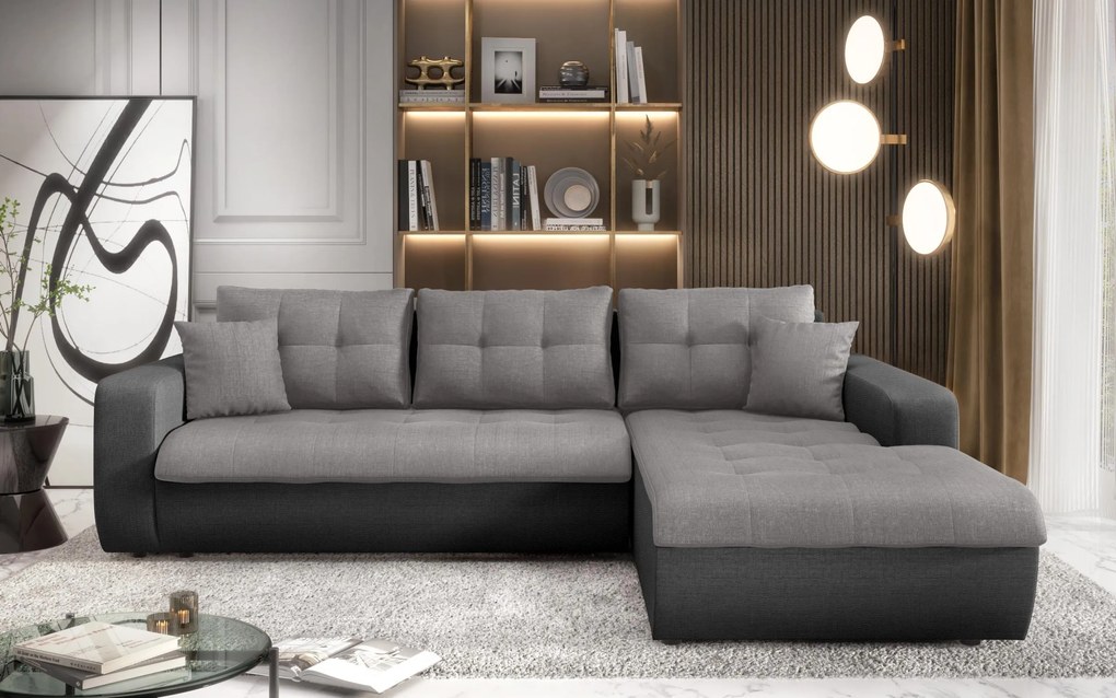 Разтегателен ъглов диван Дарвин