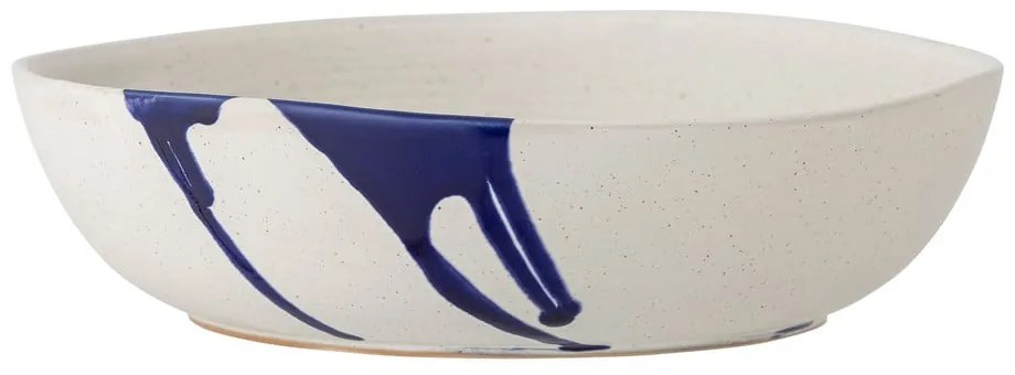 Глинена купичка в бяло и синьо 2,22 l Okayama – Bloomingville