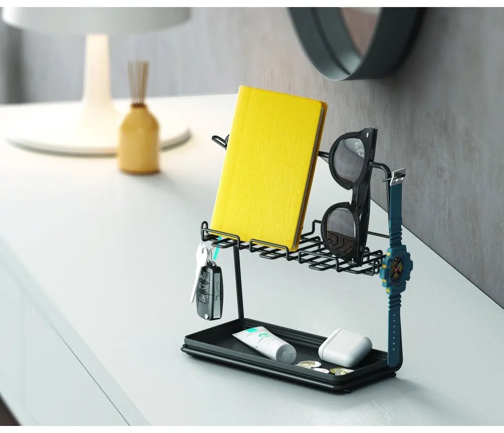 Черен офис органайзер My Pocket - Metaltex