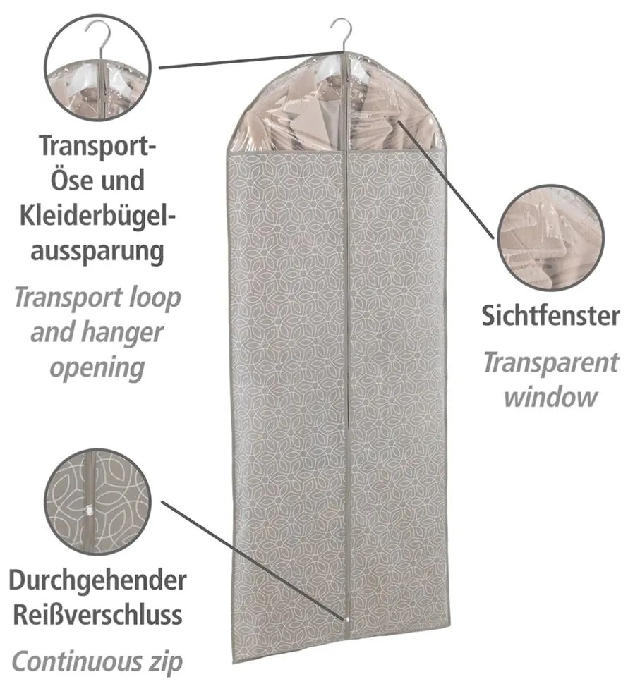 Бежово покривало за костюм Balance, 150 x 60 cm - Wenko