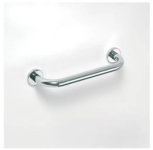 Дръжка 38x8 cm от неръждаема стомана, сребриста