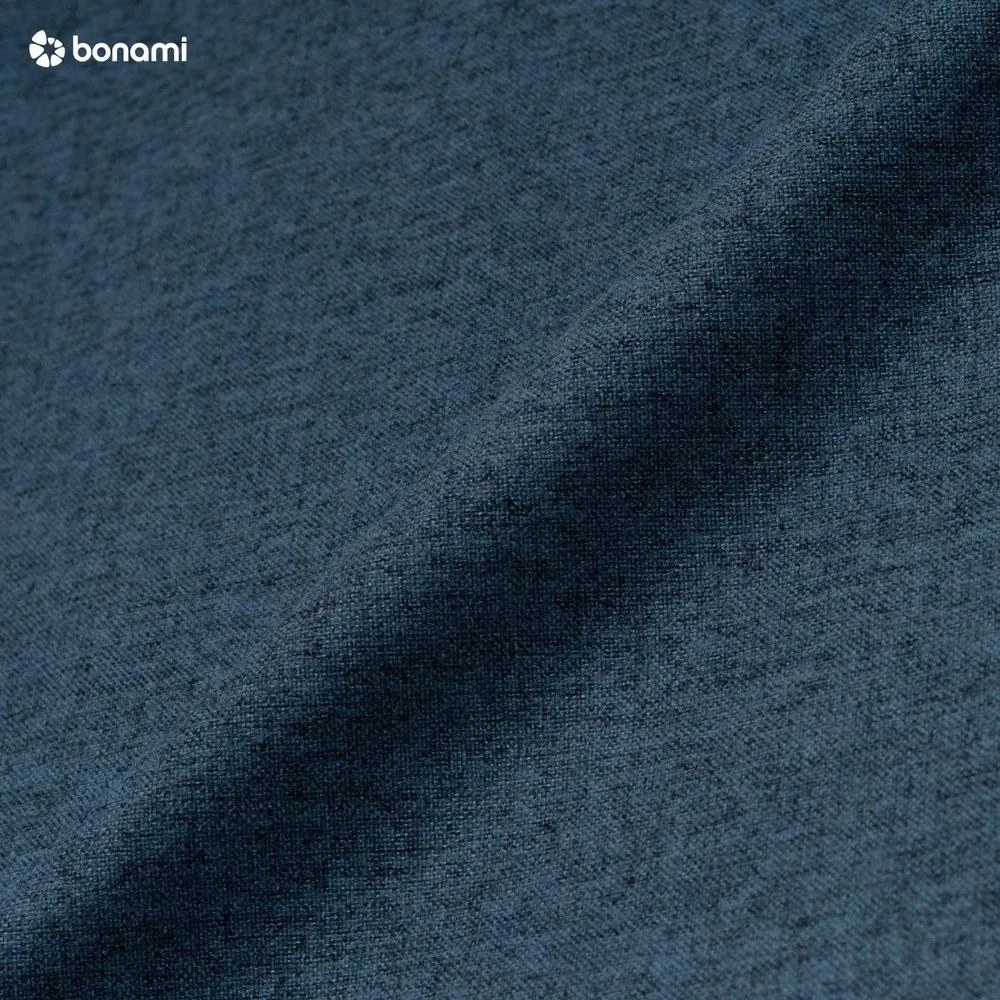 Тъмносин ъглов диван (ляв ъгъл) Ariella - Ropez