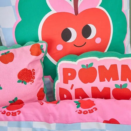 Детско двулицево спално бельо atmosphera Chachapop, 140×200 cm, Памук