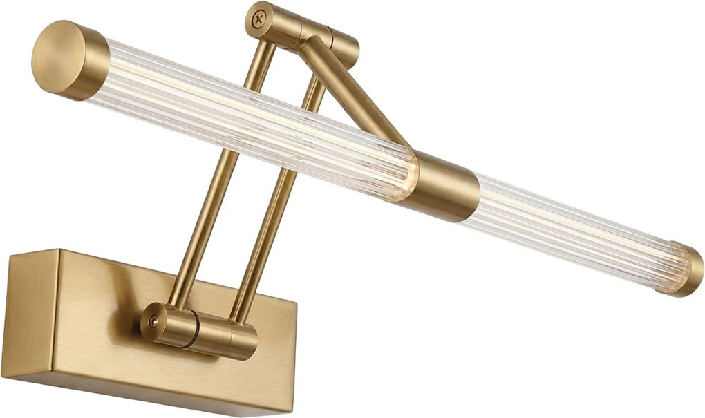 LED аплик за баня APP1899-1W 40cm BRUSH GOLD