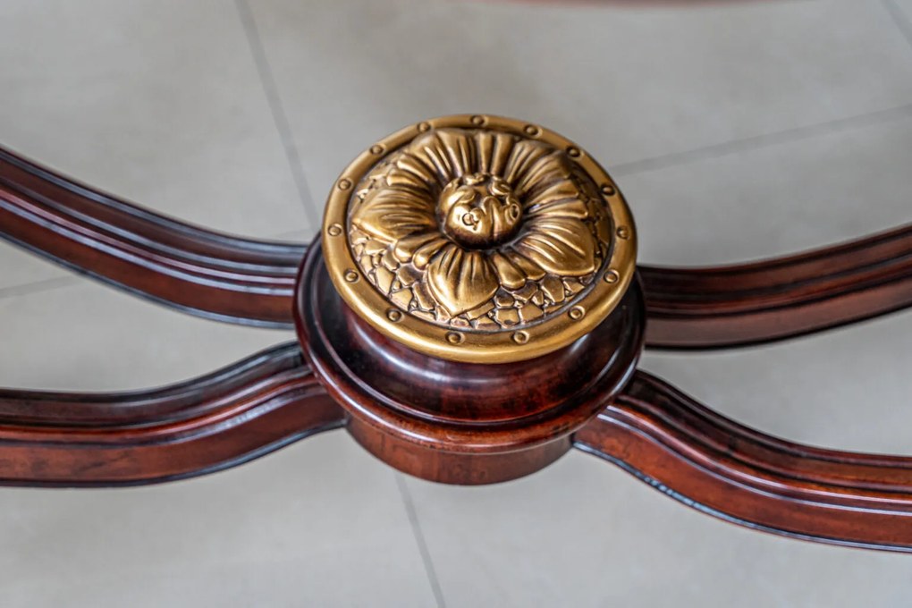 Конзолна маса с огледало 8086 в стил Рококо