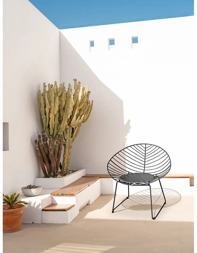 Комплект от 2 черни градински стола Coco - Bonami Selection