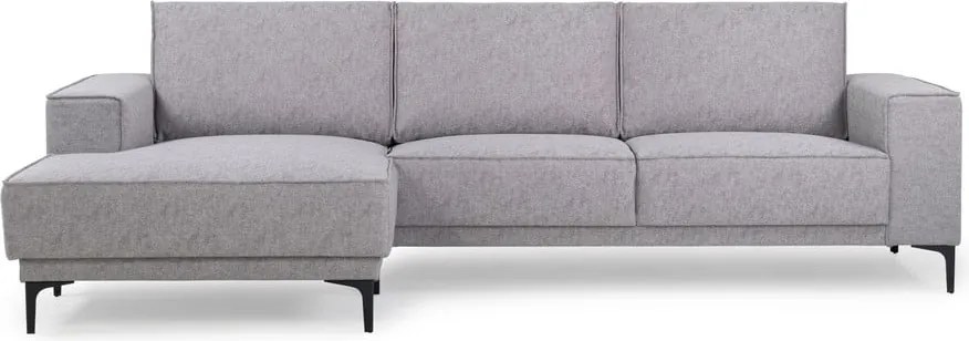 Светлосив ъглов диван (ляв ъгъл) Copenhagen - Scandic