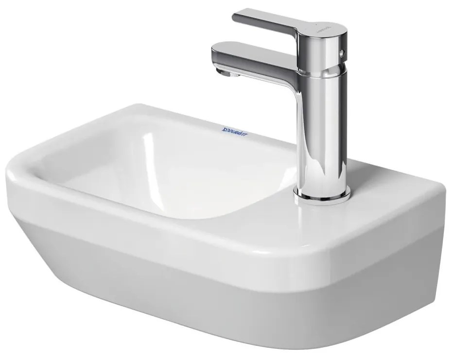 Duravit 7453600412 - Стенна мивка D-NEO 36x22 см, керамика, гланцово бяла