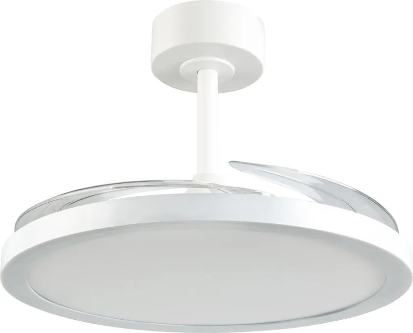 Бяло LED осветително тяло за таван Kasfjord – Reality